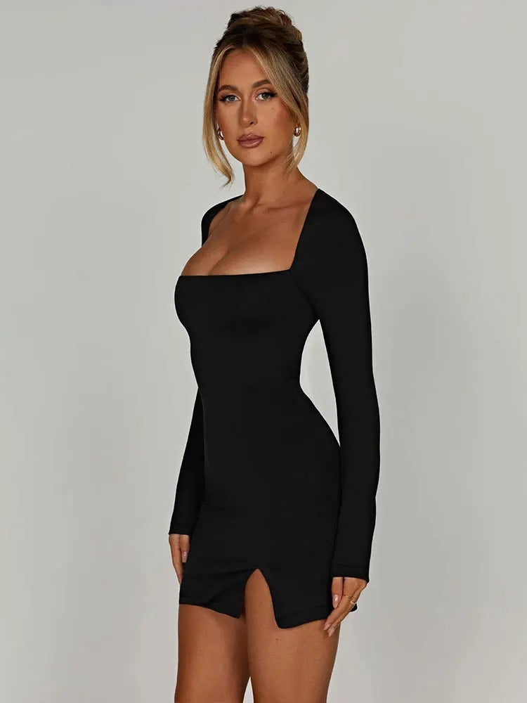 Sexy Backless Mini-Jurk