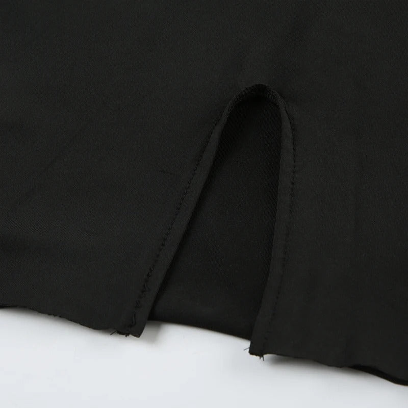 Sexy Backless Mini-Jurk